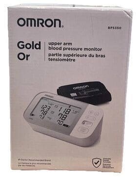 OMRON Gold Or Upper Arm Blood Pressure Monitor - BP5360 New